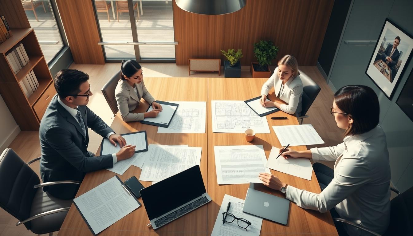 Real estate ownership transfer documents and closing confirmation